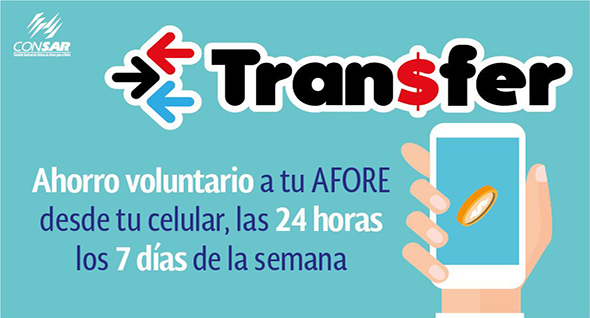 A través del teléfono celular