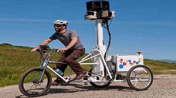  Tomando fotos para Google Maps