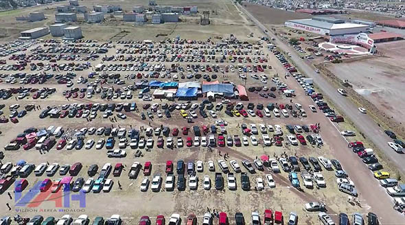 Tianguis de autos en Jaltepec