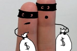 El banco roba